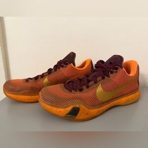 Nike Kobe Silk Road 10 Orange size 10